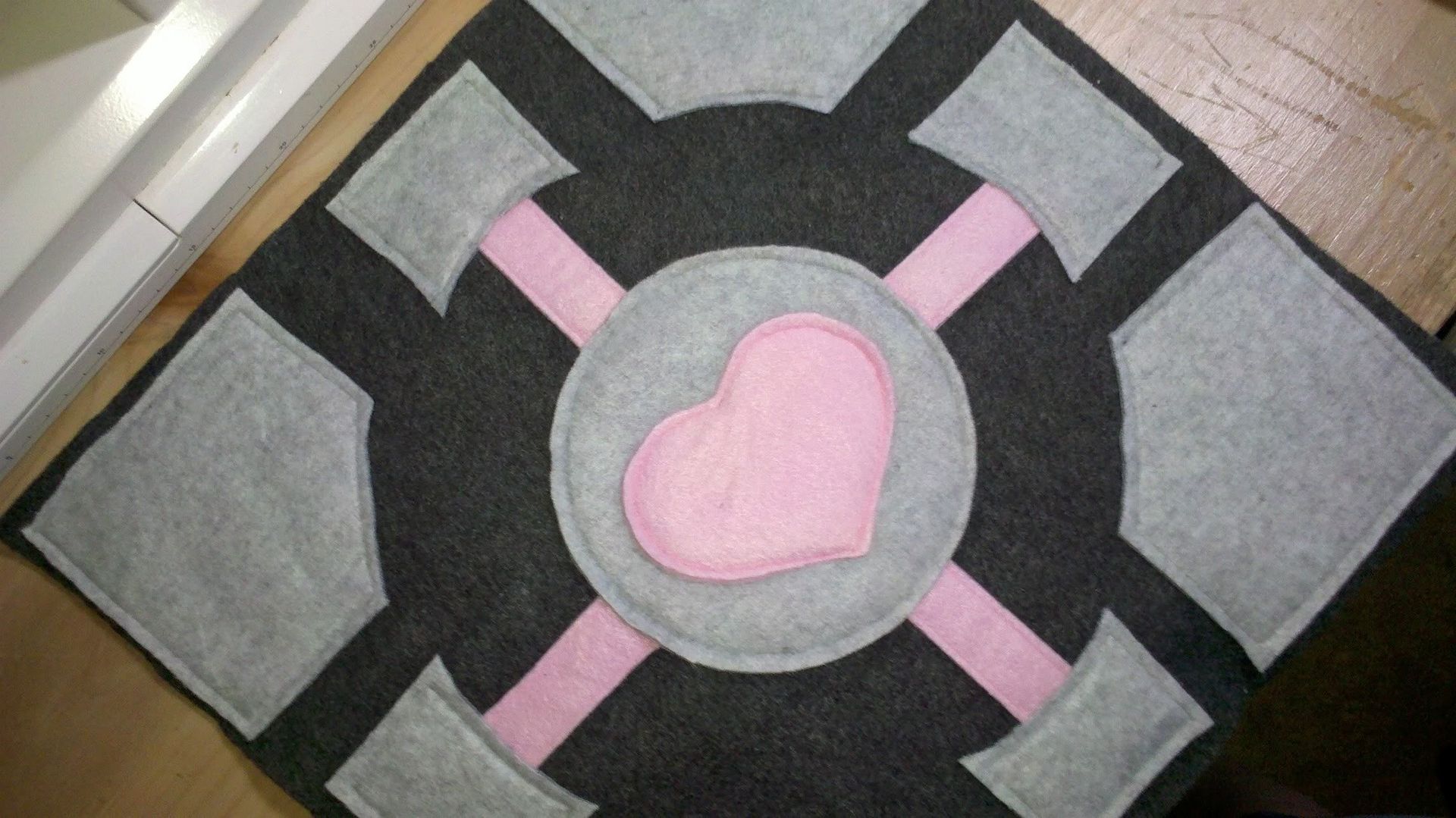 companion cube pillow
